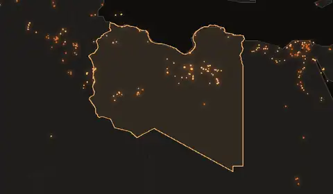 Wildfires in Libya