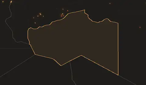 Wildfires in Murzuq