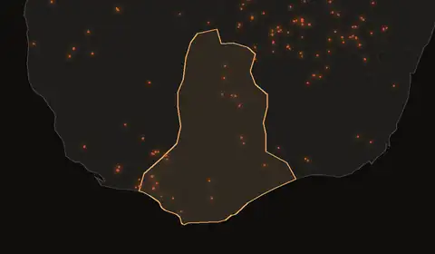 Wildfires in Androy