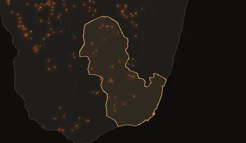 Wildfires in Anosy