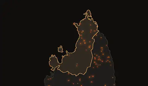 Wildfires in Diana