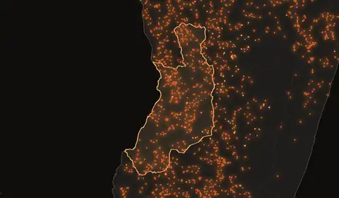 Wildfires in Menabe