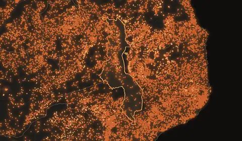 Wildfires in Malawi