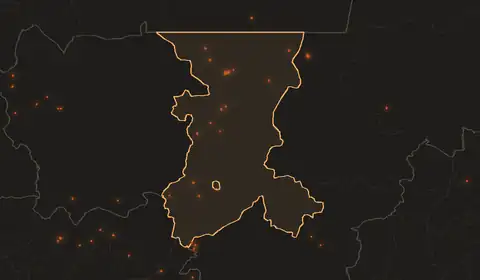 Wildfires in Koulikoro