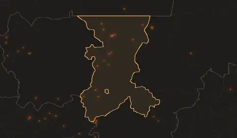 Wildfires in Koulikoro