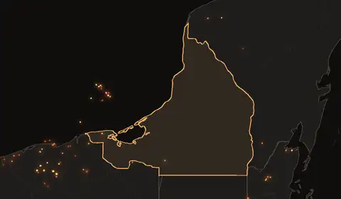 Wildfires in Campeche
