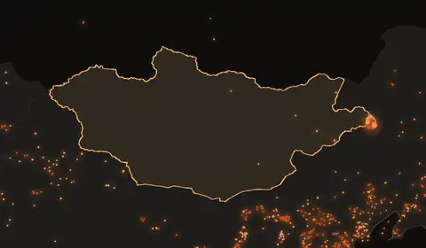 Wildfires in Mongolia