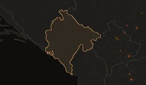 Wildfires in Montenegro