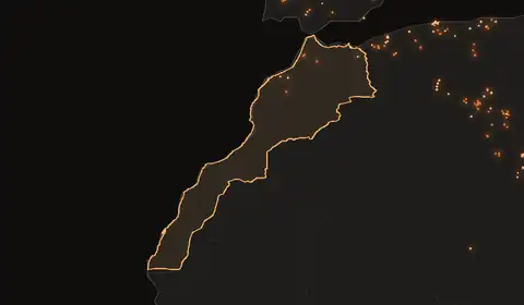 Wildfires in Morocco