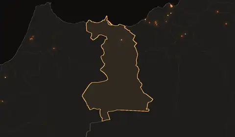 Wildfires in Oriental