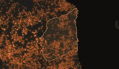 Wildfires in Cabo Delgado