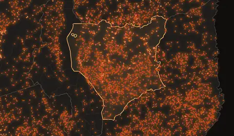 Wildfires in Niassa