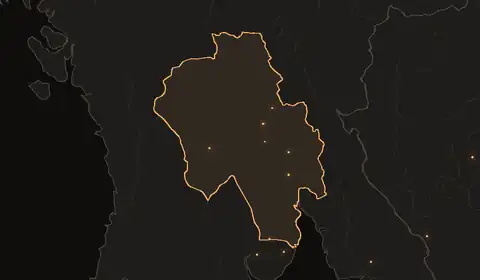 Wildfires in Bago