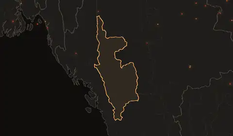 Wildfires in Magway