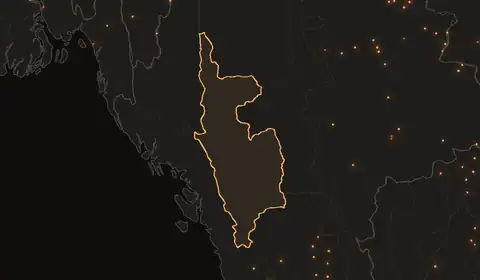 Wildfires in Magway