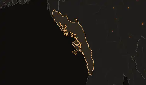 Wildfires in Rakhine State