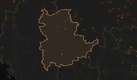 Wildfires in Shan State