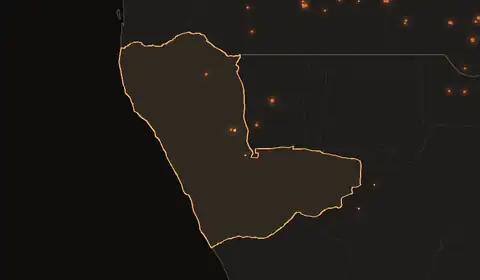 Wildfires in Kunene
