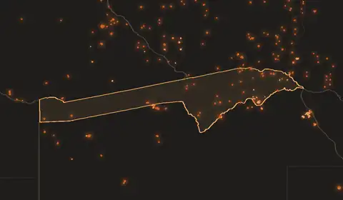 Wildfires in Zambezi