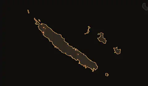 Wildfires in New Caledonia
