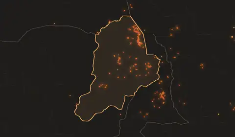 Wildfires in Borno State