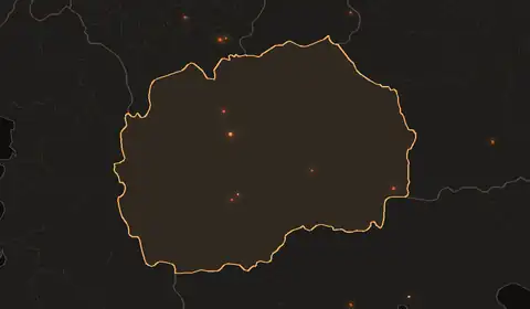 Wildfires in North Macedonia