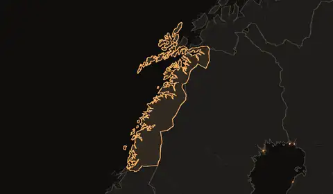 Wildfires in Nordland