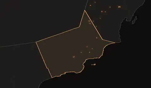 Wildfires in Dhofar