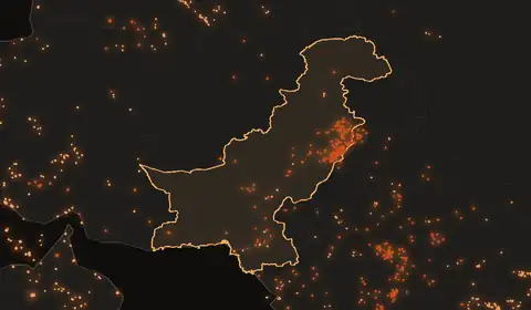 Wildfires in Pakistan