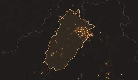 Wildfires in Punjab