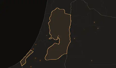 Wildfires in Palestine