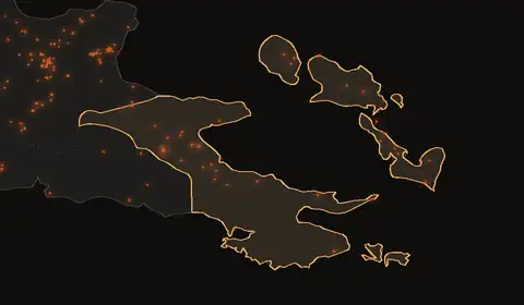 Wildfires in Milne Bay