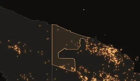 Wildfires in Sandaun