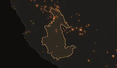Wildfires in Ayacucho