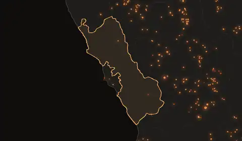 Wildfires in Lima