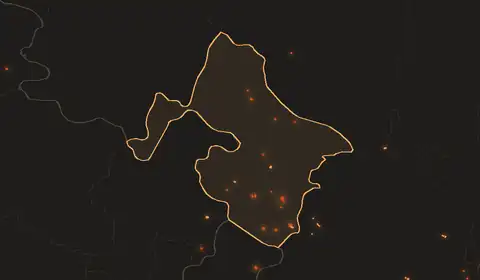 Wildfires in Mehedinți