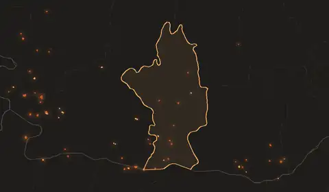 Wildfires in Olt