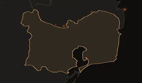 Wildfires in Tulcea