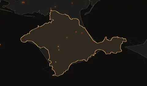 Wildfires in Autonomous Republic of Crimea