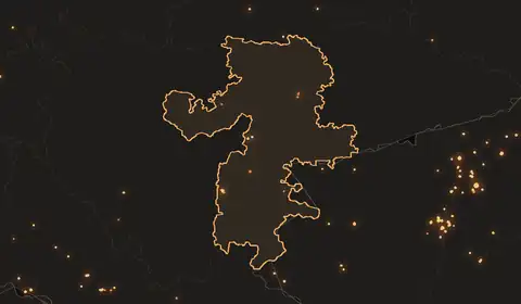 Wildfires in Chelyabinsk