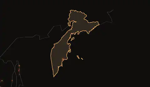 Wildfires in Kamchatka Krai