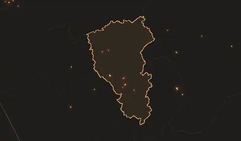 Wildfires in Kemerovo