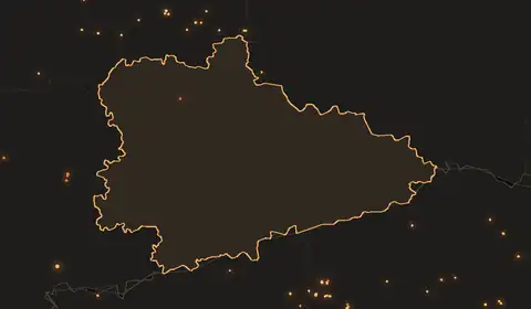 Wildfires in Kurgan