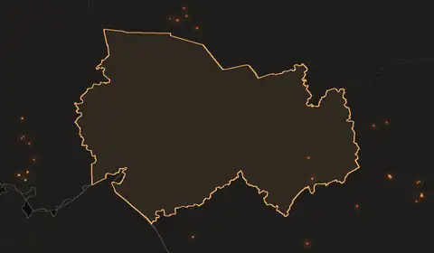 Wildfires in Novosibirsk
