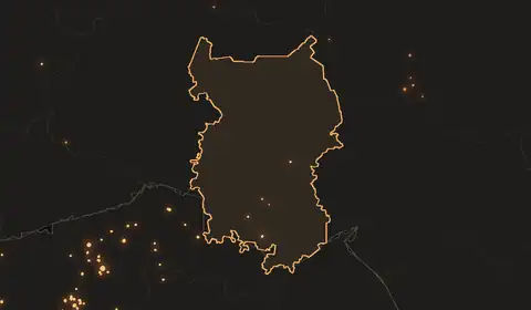 Wildfires in Omsk
