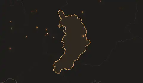 Wildfires in Republic of Khakassia
