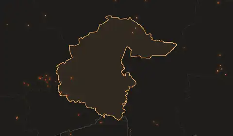 Wildfires in Tyumen'