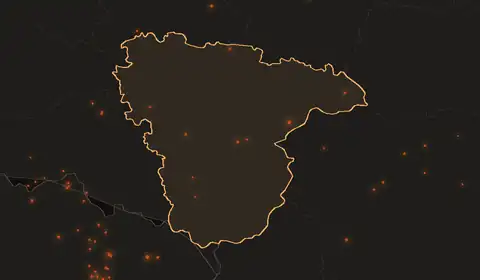 Wildfires in Voronezh