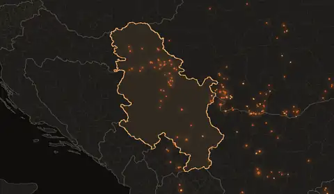 Wildfires in Serbia