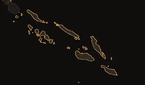 Wildfires in Solomon Islands